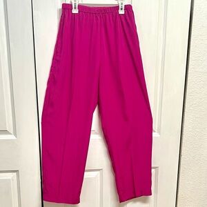 Christie & Jill Dark Pink Pocket Pajama Pants Size M